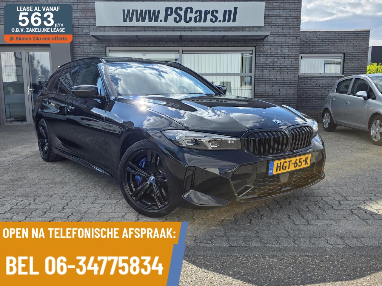 BMW 3-serie Touring - 330e Touring LCI|M-sport|HUD|H&K|M-stoelen|PANO|Curved - AutoWereld.nl