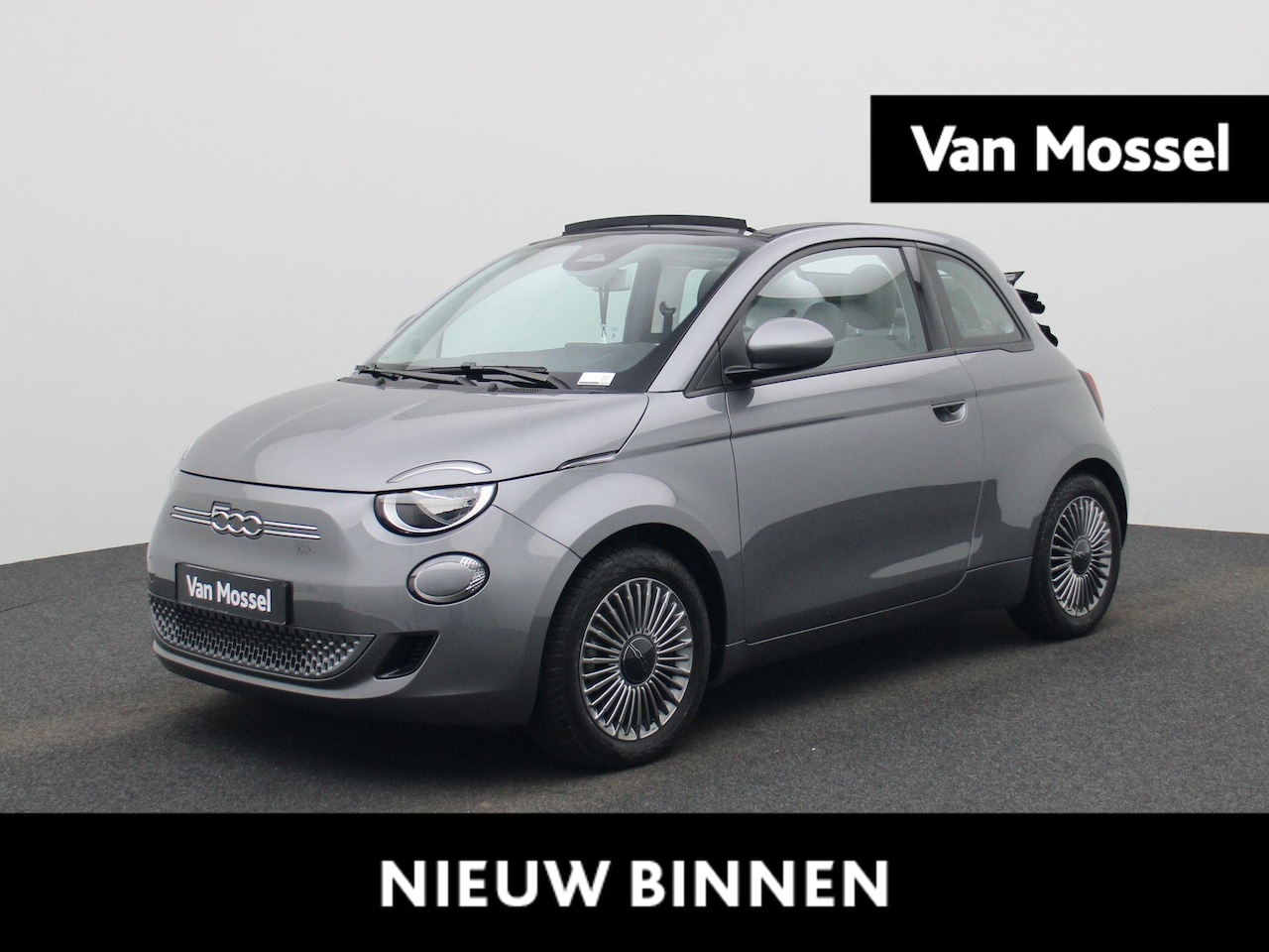 Fiat 500 C - 500e 42 kWh Icon AUTOMAAT | NAVIGATIE | LMV | PDC | APPLE CARPLAY | DAB | STOELVERWARMING - AutoWereld.nl