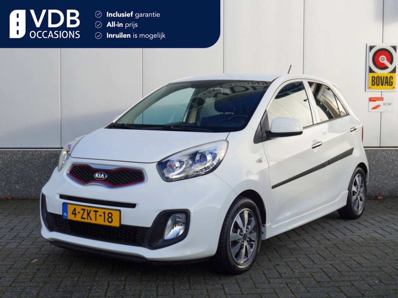 Kia Picanto - 1.0 CVVT X-treme Leder | Led | Clima | NAP | Bluetooth - AutoWereld.nl