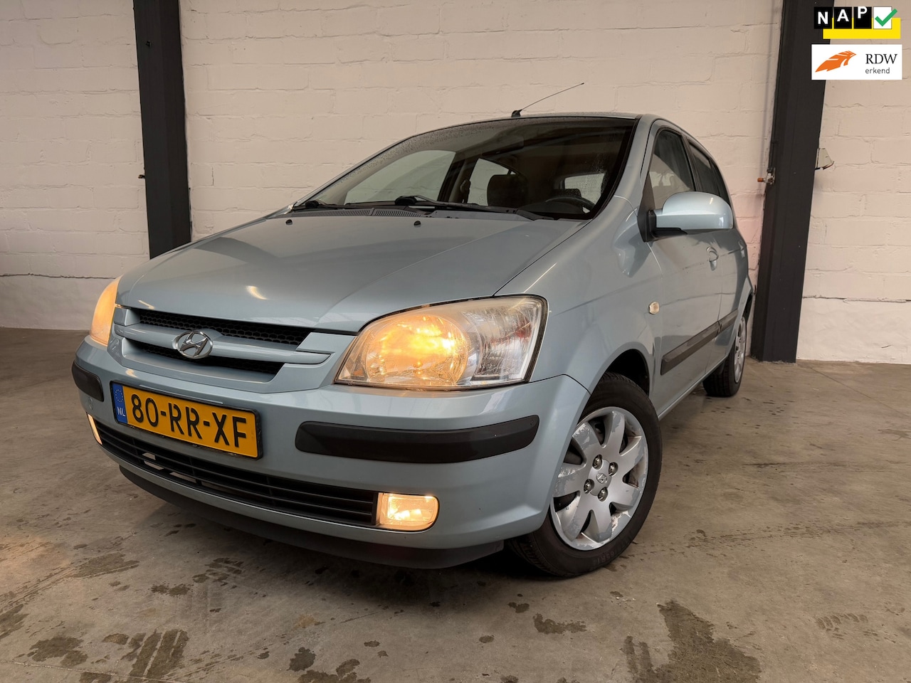 Hyundai Getz - 1.3i Dynamic Sky |Airco| |Elektrische ramen| - AutoWereld.nl