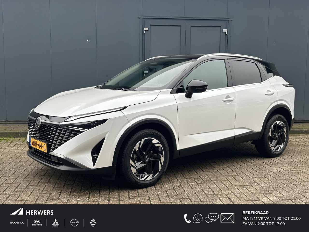 Nissan Qashqai - 1.3 MHEV Xtronic N-Connecta / Fabrieksgarantie tot 03-2028  / Facelift Nieuw Model / Cold - AutoWereld.nl