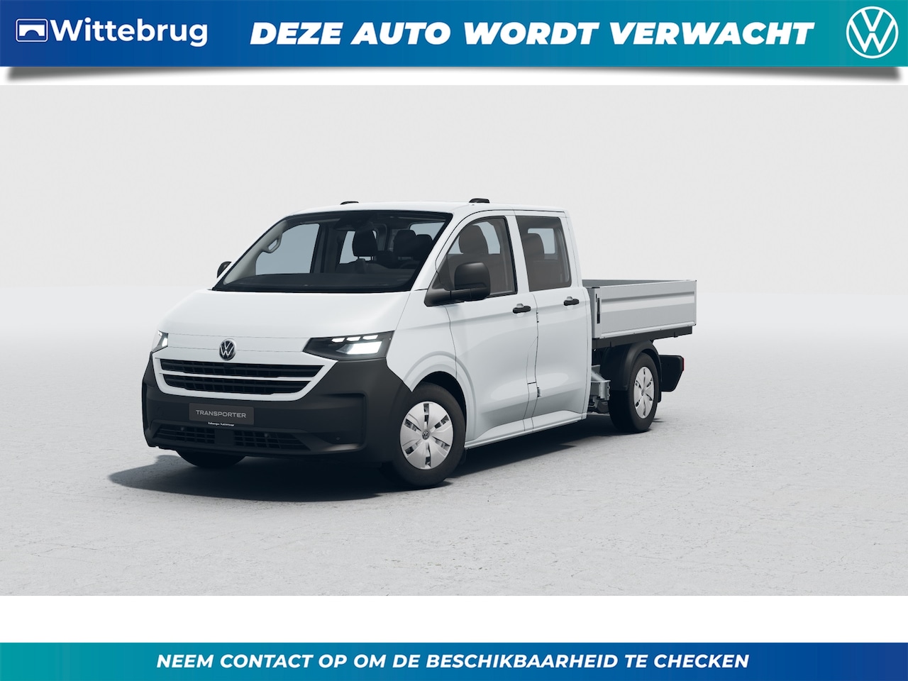 Volkswagen e-Transporter - Pick Up Dubbele Cabine 34 L2H1 64 kWh - AutoWereld.nl