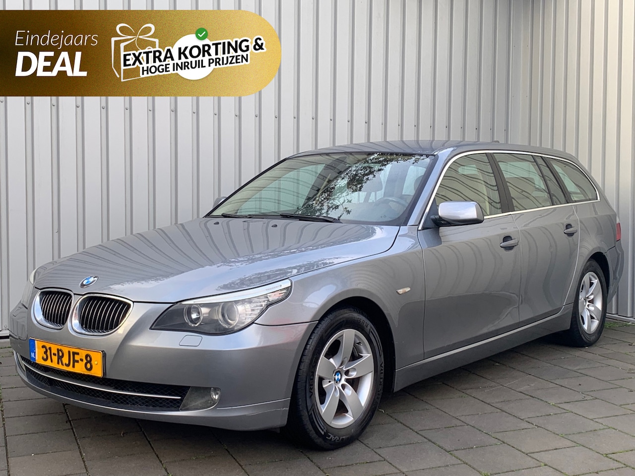 BMW 5-serie Touring - 525i|Automaat|Airco|Leder| - AutoWereld.nl