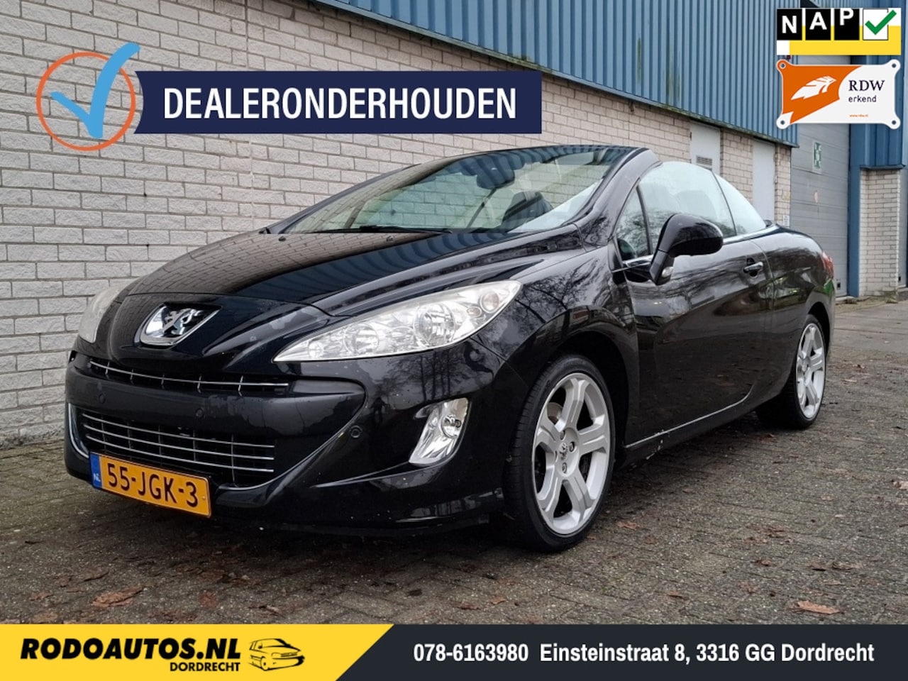 Peugeot 308 CC - 1.6 THP Feline Automaat Navi/Leder/Cruise ✅ - AutoWereld.nl