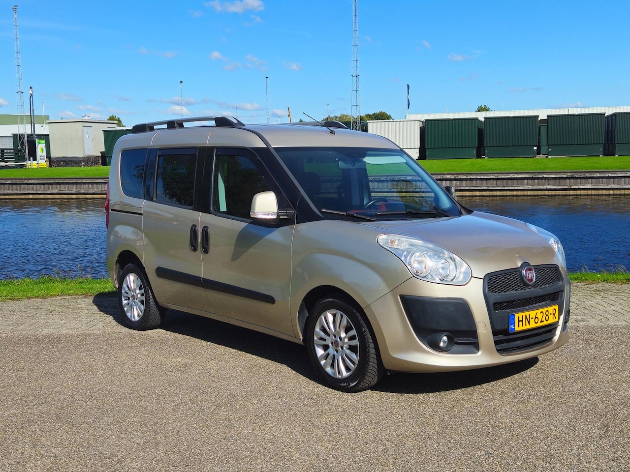 Fiat Doblò - 1.4 T-Jet CNG Dynamic*CNG*TREKHAAK*CRUISE CONTROL*AIRCO*EL.RAMMEN - AutoWereld.nl