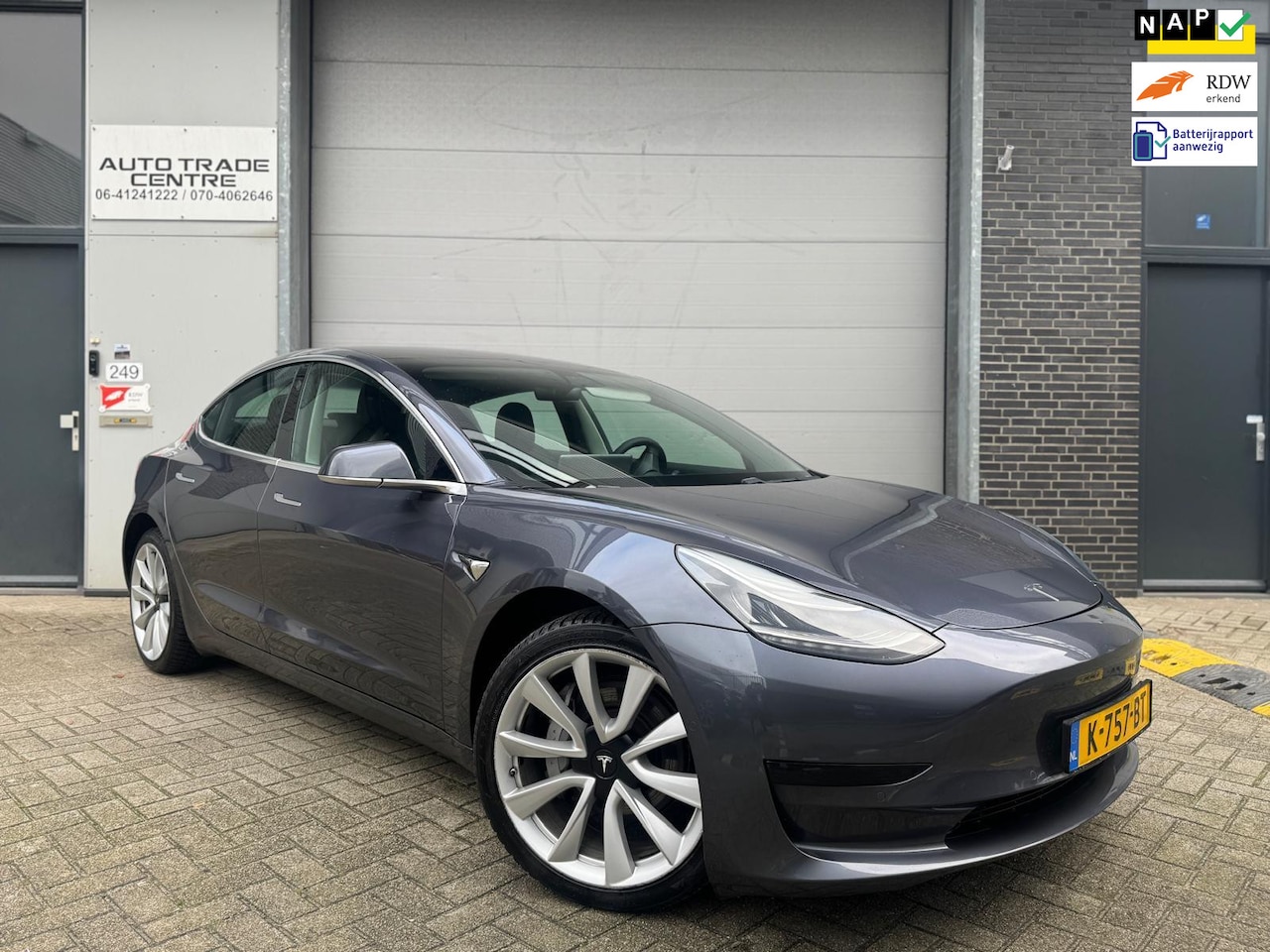 Tesla Model 3 - Standard RWD Plus 60 kWh 89% SoH [Autopilot|Pano|Dealer OH] - AutoWereld.nl