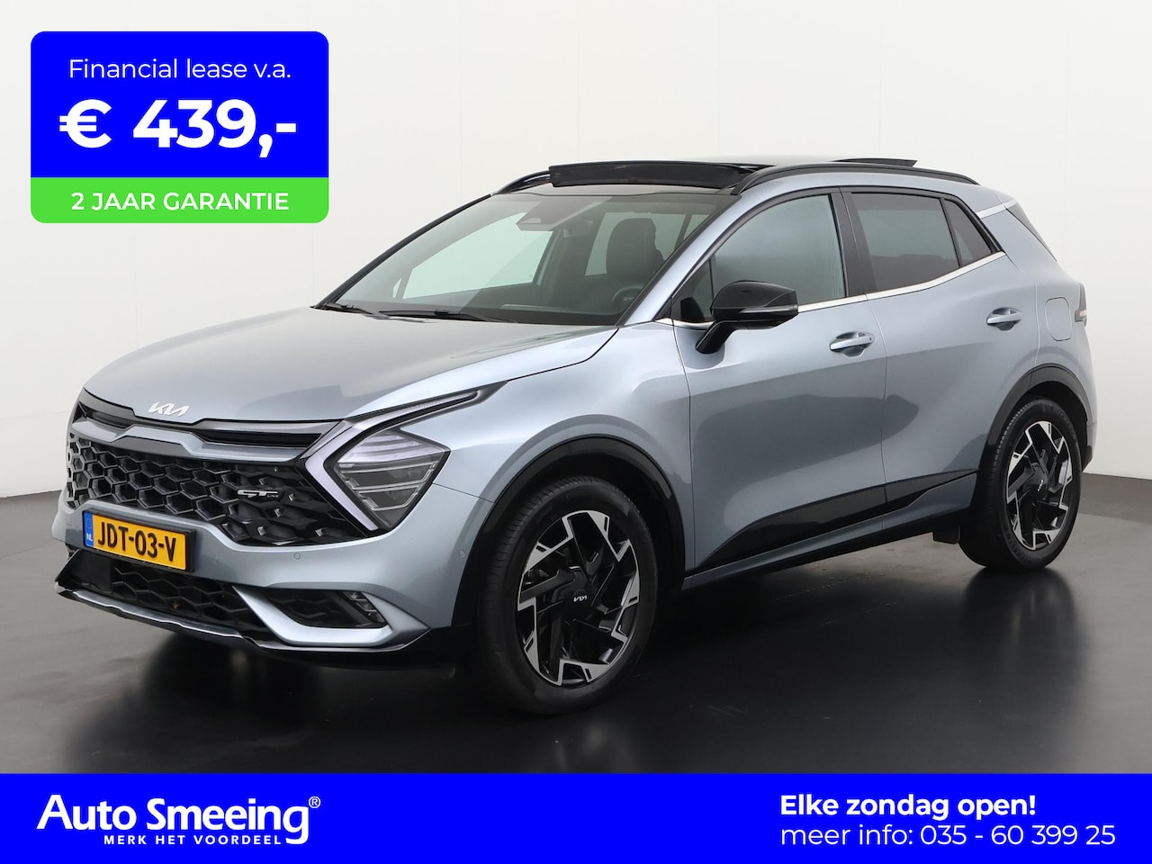 Kia Sportage - 1.6 T-GDi Plug-in Hybrid AWD GT-PlusLine | Panoramadak | Leder | Stoelventilatie | Zondag - AutoWereld.nl