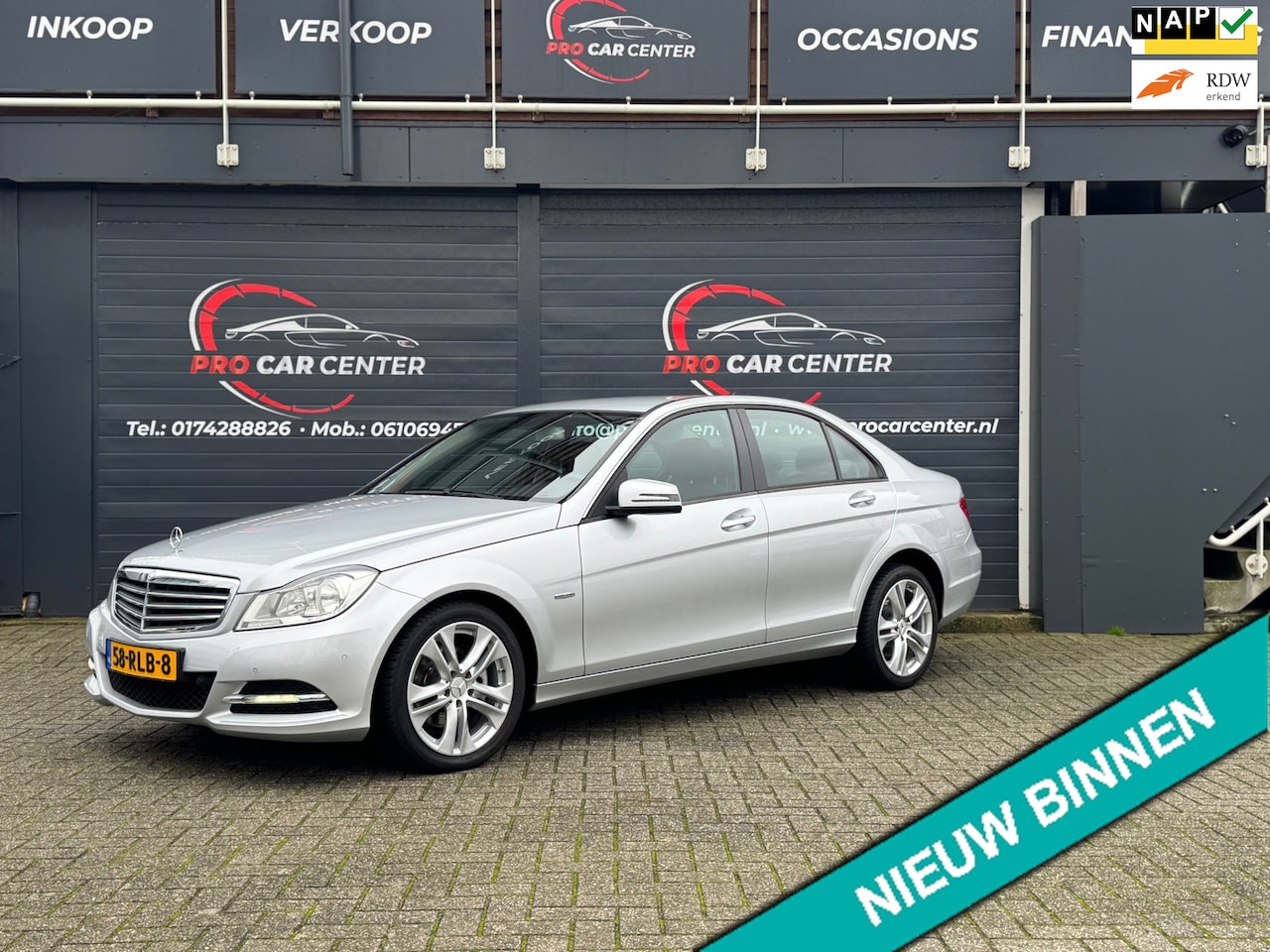 Mercedes-Benz C-klasse - 200 Business Class AUT|CLIMATE|CRUISE|V-A PDC|NAVI|NAP|APK|LMV - AutoWereld.nl