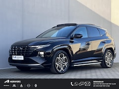 Hyundai Tucson - 1.6 T-GDI HEV 230pk N Line Sky Fabrieksgarantie tot 04-2029 / Dealer onderhouden / 1.650kg