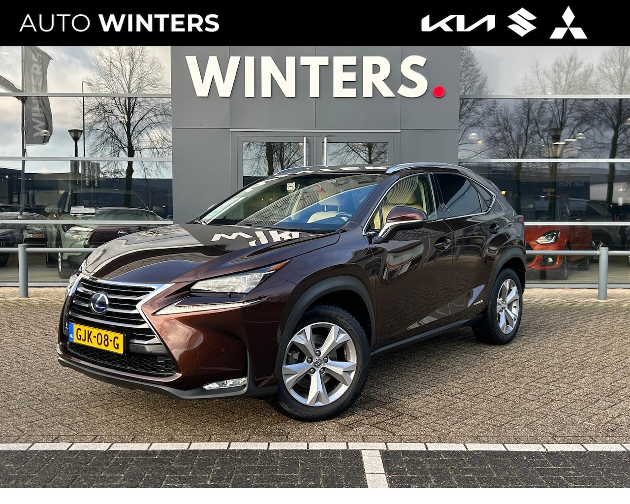 Lexus NX - 300h AWD Luxury Line | Airco | Camera | Navigatie | Cruise Control | - AutoWereld.nl