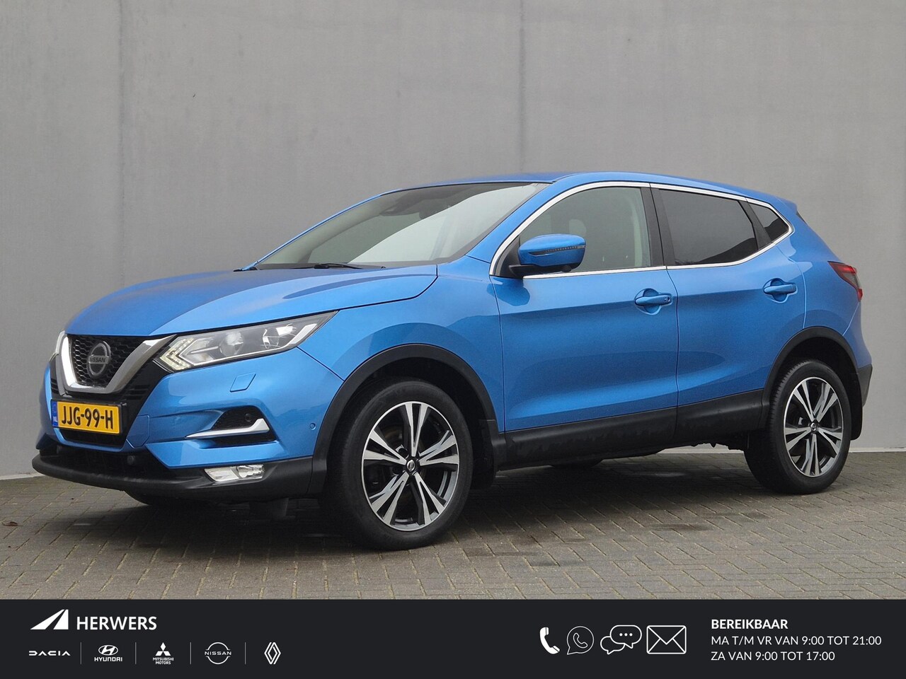 Nissan Qashqai - 1.3 DIG-T N-Connecta Automaat / Comfort Pack / Trekgewicht 1500 Kg / Rondomzicht camera / - AutoWereld.nl