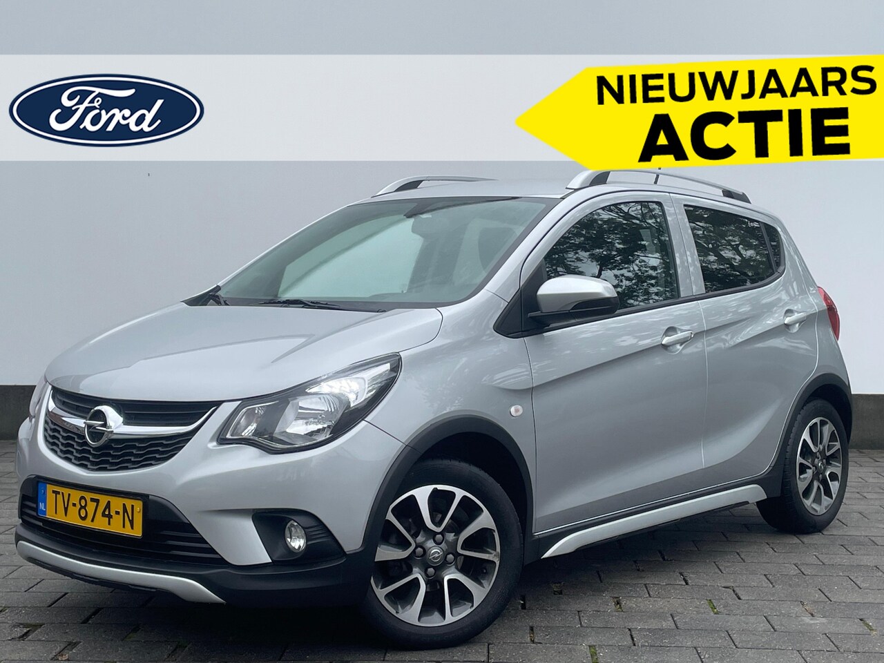 Opel Karl - Rocks Online Edition | Airco | Trekhaak | Cruise Control | Navigatie | Parekeersensoren | - AutoWereld.nl