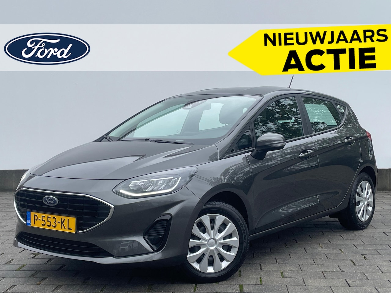 Ford Fiesta - Connected EcoBoost 100 pk | Cruise | Airco | Adapt. Led | Apple carplay | Android Auto | - AutoWereld.nl