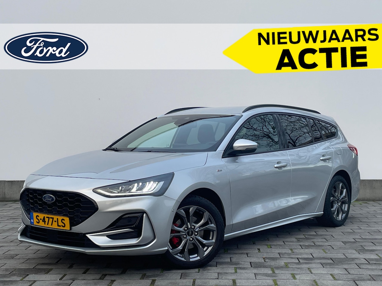 Ford Focus Wagon - ST-Line Style EcoBoost Hybrid 125 pk | Winter pack | LED | Climate Control | Trekhaak | Ca - AutoWereld.nl
