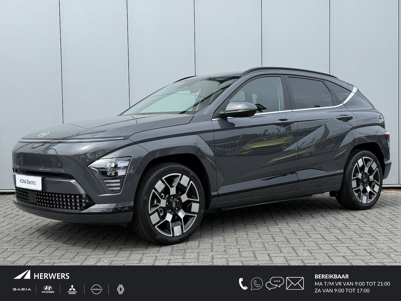 Hyundai Kona Electric - Premium 65.4 kWh / Leder / Climate Control / Adaptive Cruise Control / 360 Camera / Stoel- - AutoWereld.nl