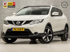 Nissan Qashqai - 1.2 N-Connecta (PANORAMADAK, NAVIGATIE, 360 CAMERA, TREKHAAK, GETINT GLAS, SPORTSTOELEN, K