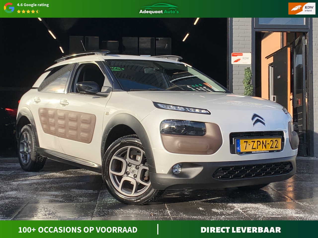 Citroën C4 Cactus - 1.2e-VTi Shine|Bluetooth|Camera|1e eig|AUT - AutoWereld.nl