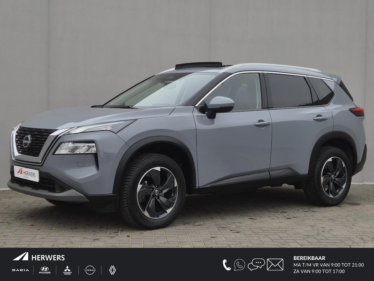 Nissan X-Trail - 1.5 MHEV 163pk Tekna Automaat / Fabrieksgarantie tot 03-2028 <100.000 / 2000kg Trekgewicht - AutoWereld.nl