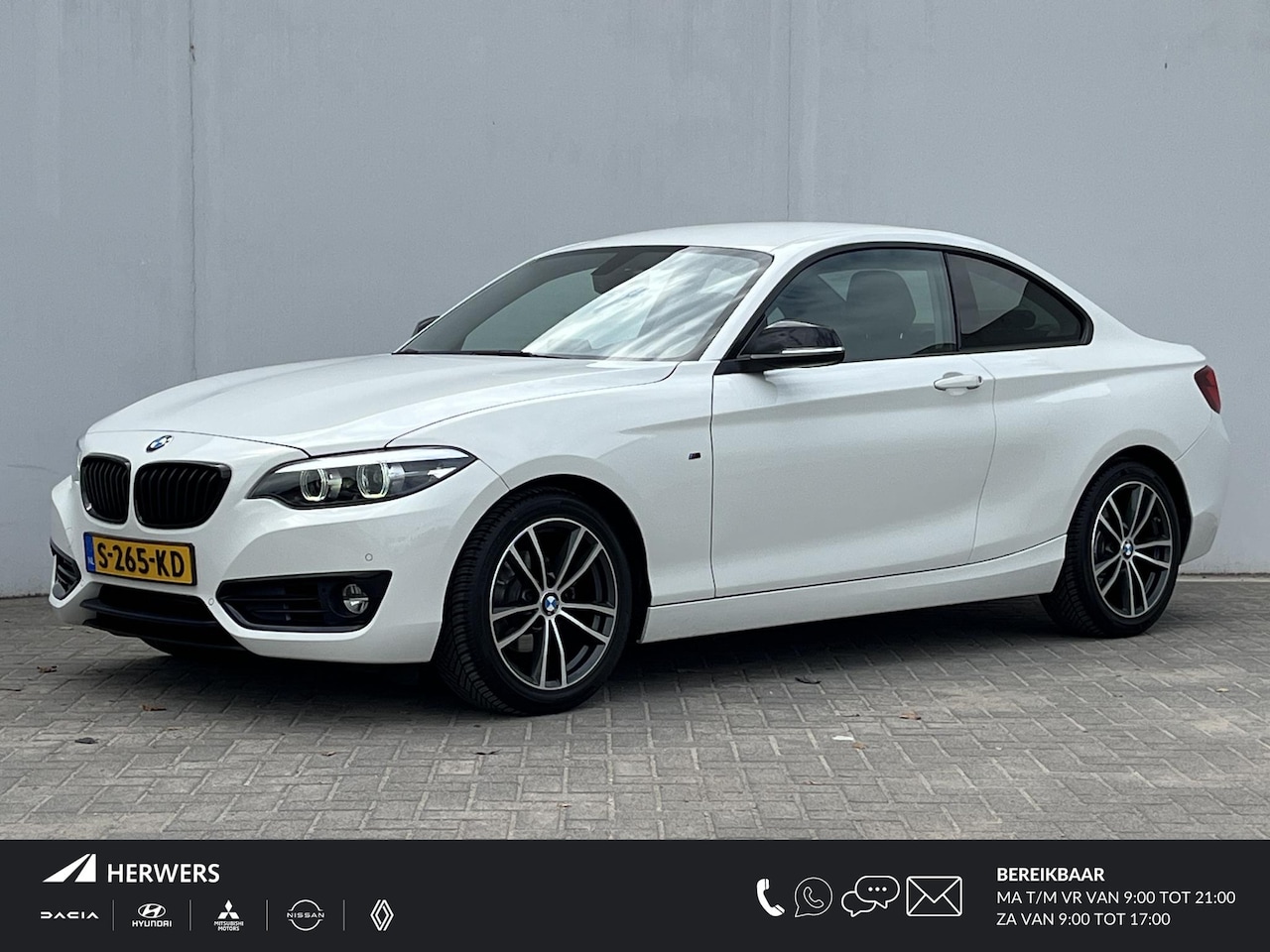 BMW 2-serie Coupé - 218i Executive Sport Line Business / Automaat / Cruise- en Cruise Control / Verwarmde Voor - AutoWereld.nl