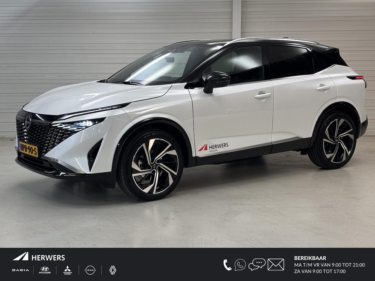 Nissan Qashqai - 1.3 MHEV Xtronic Tekna Plus / Levering in overleg / 1800 KG Trekgewicht / Panoramadak / Ma - AutoWereld.nl