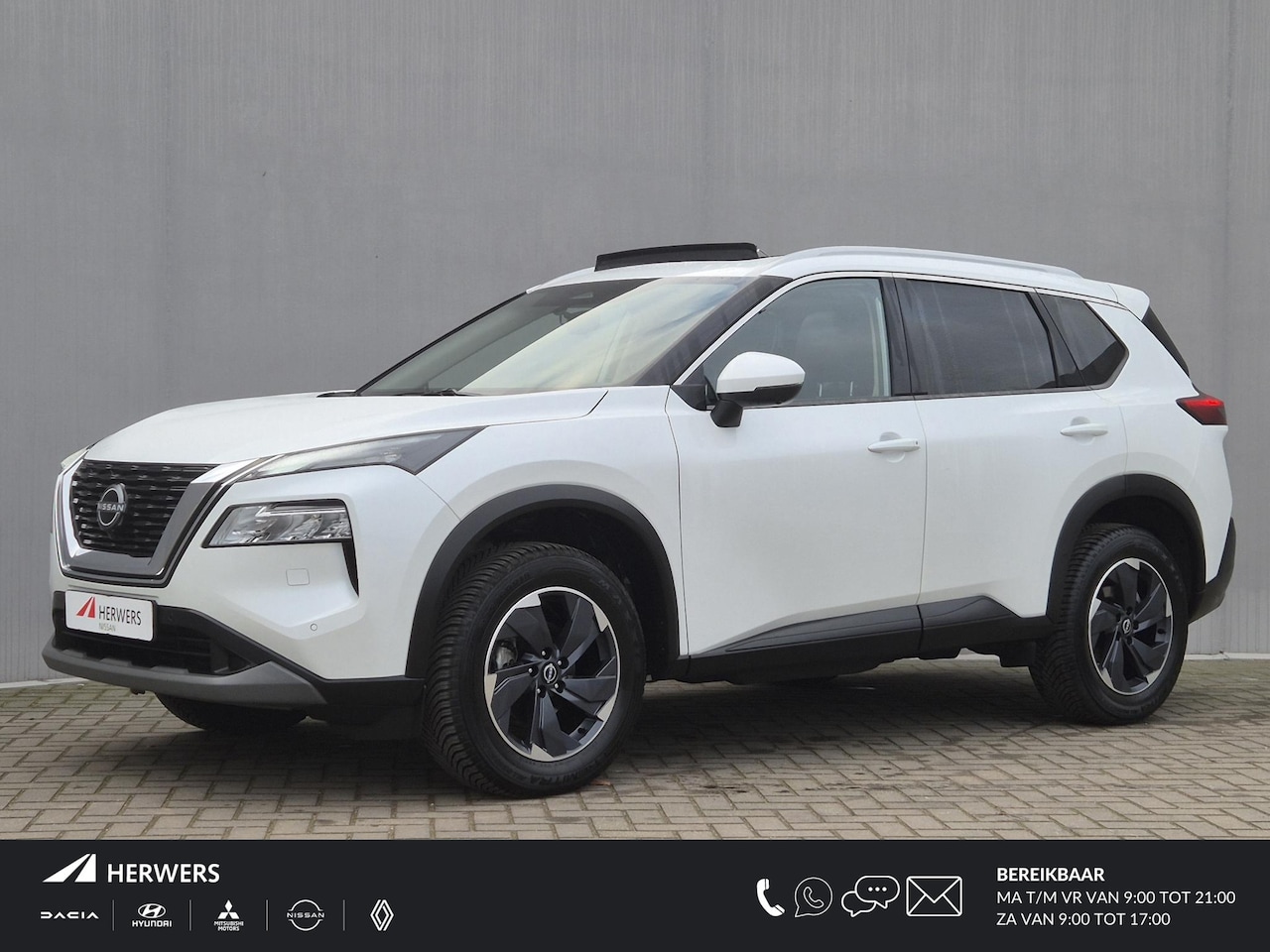 Nissan X-Trail - 1.5 MHEV 163pk Tekna Automaat / Fabrieksgarantie tot 03-2028<100.000 / 2000kg Trekgewicht - AutoWereld.nl