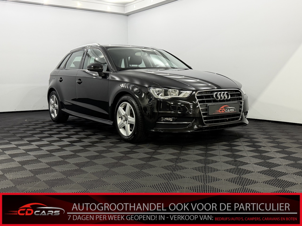 Audi A3 Sportback - 1.6 TDI Ambition Pro Line plus Clima, Parkeersensoren, Navi, A start stop, Lichtmetalen ve - AutoWereld.nl