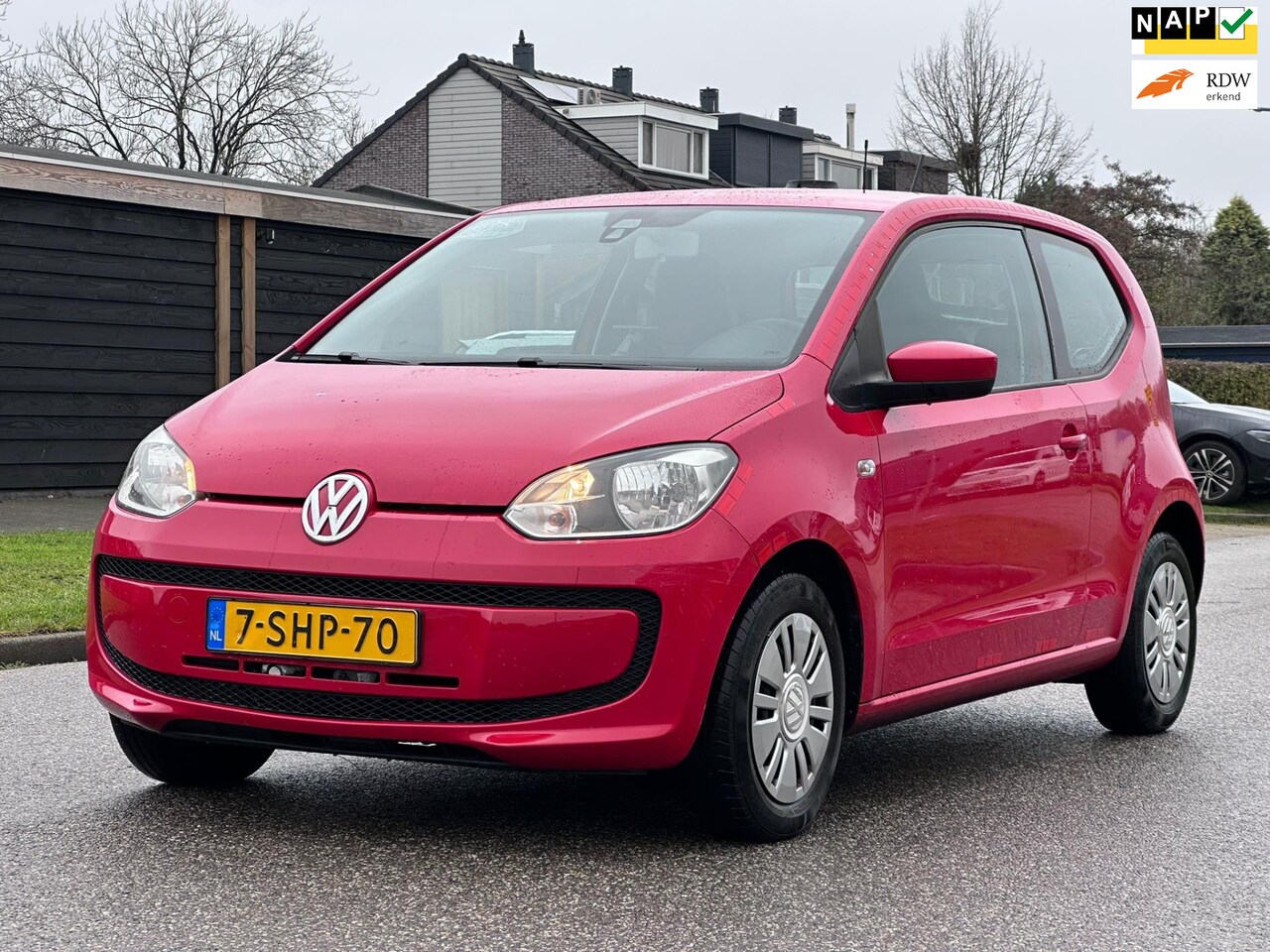 Volkswagen Up! - 1.0 move up! Automaat*1e Eigenaar*Navigatie*Airco*NAP*Dealer onderhouden* - AutoWereld.nl