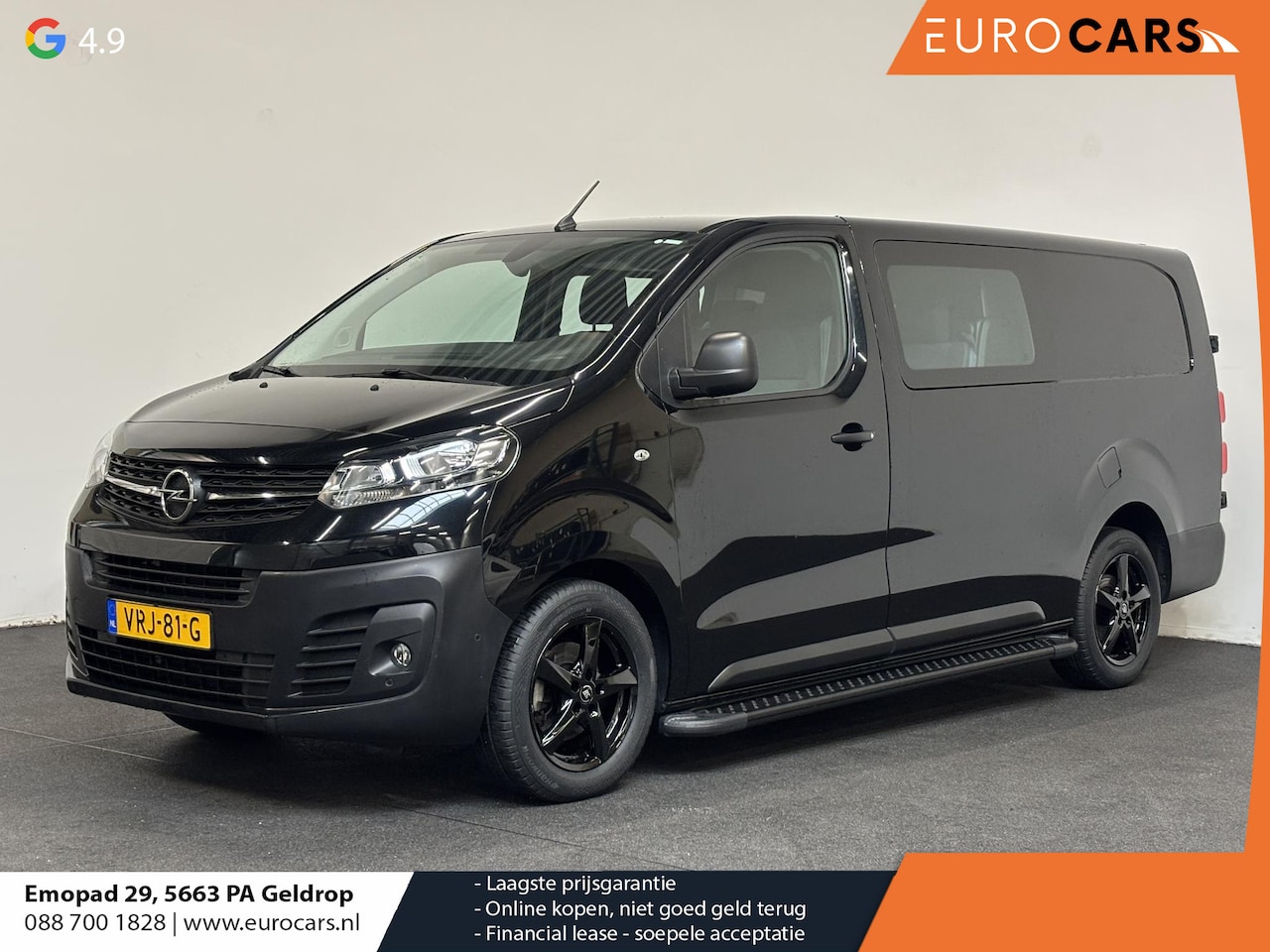 Opel Vivaro - 102pk L3H1 Edition Dubbele Cabine 6persoons Navigatie Trekhaak Airco Cruise control - AutoWereld.nl
