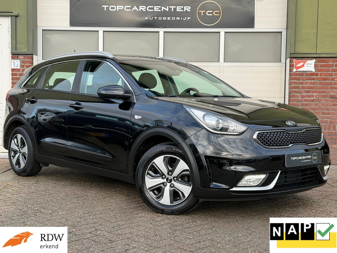 Kia Niro - 1.6 GDi Hybrid ComfortLine/AIRCO/AUT/TREKH/APK/NAP - AutoWereld.nl