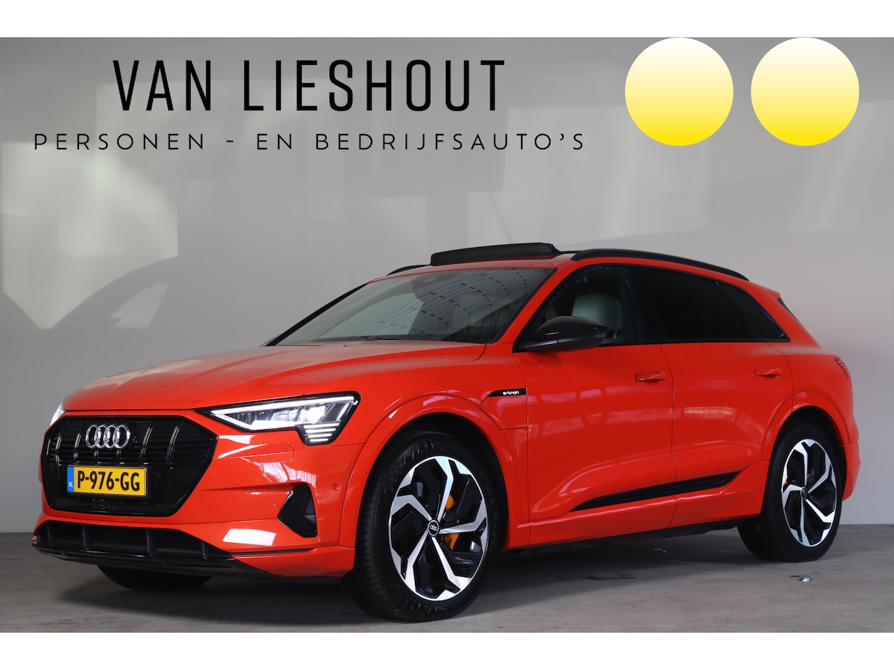 Audi e-tron - 55 quattro S edition 95 kWh Stoel koeling+verw I Head up I B&O - AutoWereld.nl