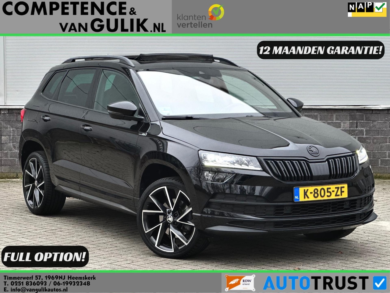 Skoda Karoq - 1.5 TSI ACT Sportline Business | Full option! | BTW | Panorama | ACC | - AutoWereld.nl