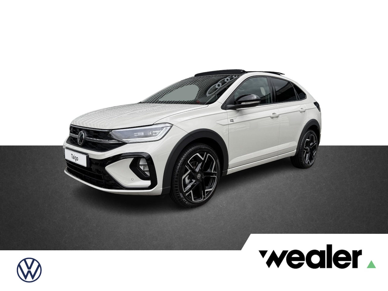 Volkswagen Taigo - R-Line-Edition 1.0 85 kW / 116 pk TSI CUV 7 versn. | Panoramadak | - AutoWereld.nl