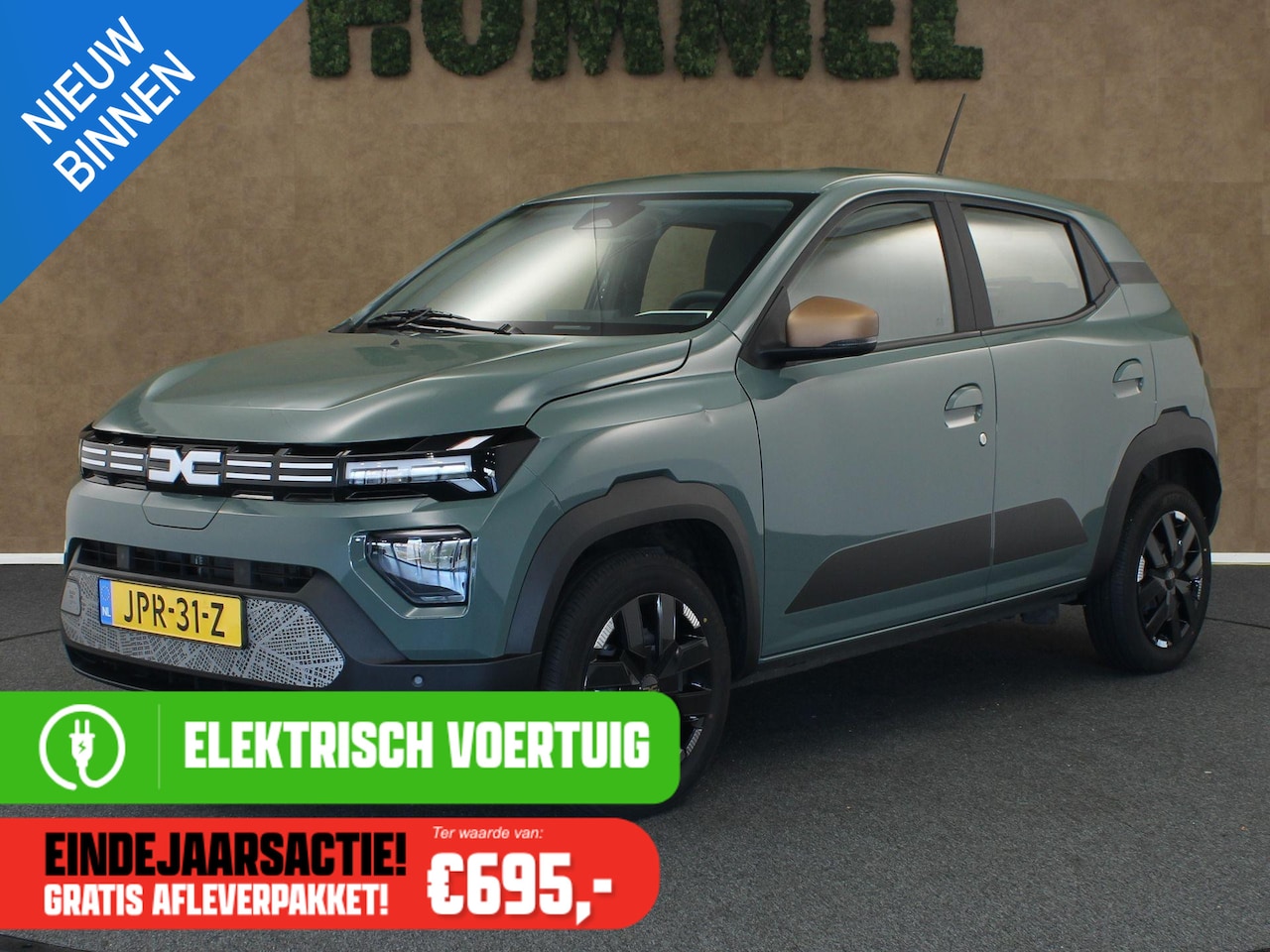 Dacia Spring - Extreme 65 26.8 kWh - CRUISE CONTROL - PARKEERSENSOREN VOOR + ACHTER - APPLE CARPLAY/ANDRO - AutoWereld.nl