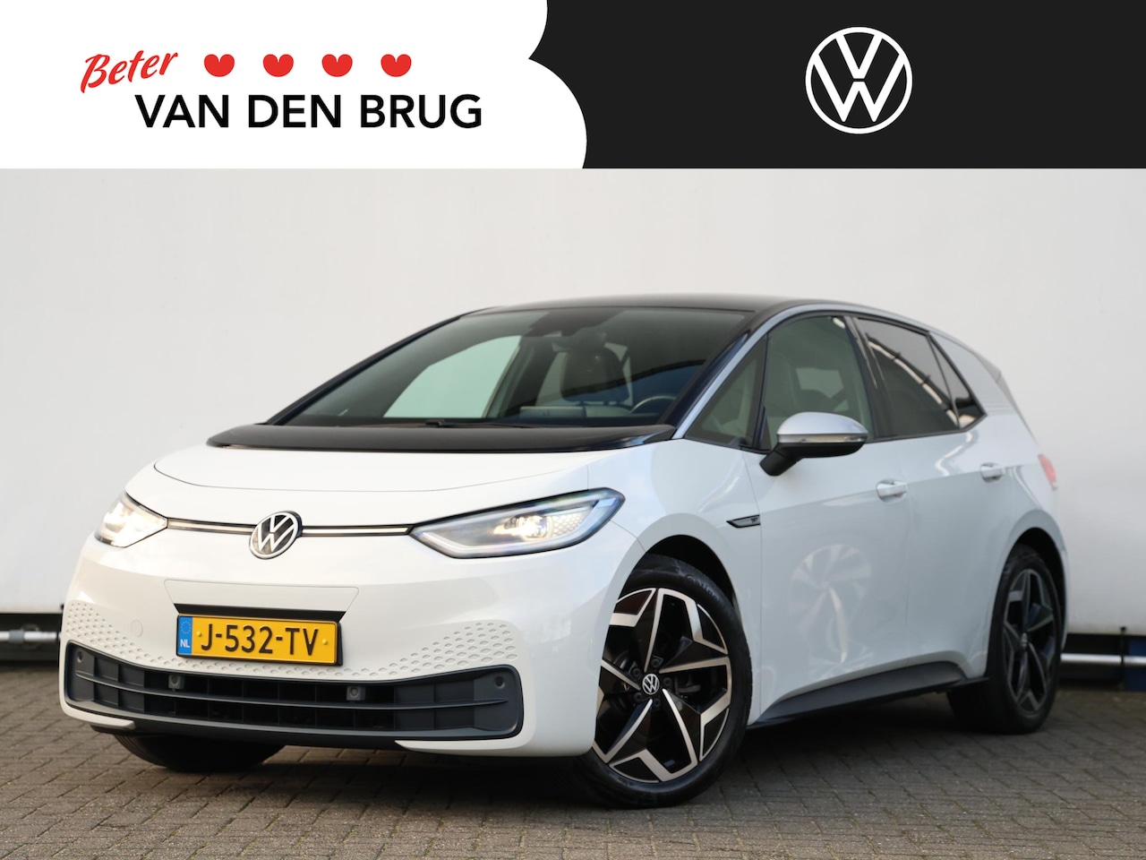 Volkswagen ID.3 - First Plus 58 kWh 204 pk | SOH 90% | Camera | Stoel- en stuurverwarming | Steunhaak |  Key - AutoWereld.nl