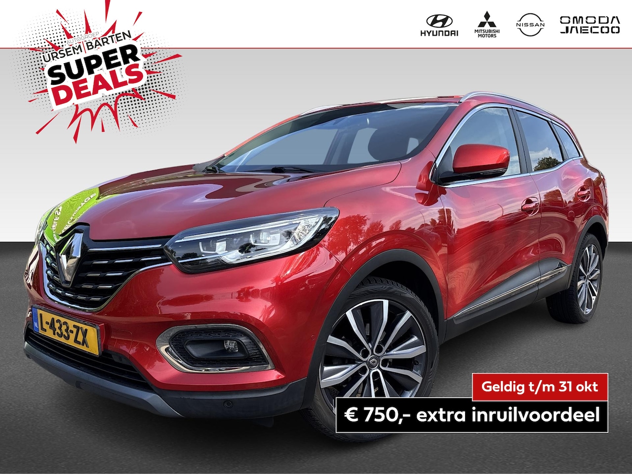Renault Kadjar - 1.3 TCe Intens | Trekhaak | Leder | Stoelverwarming - AutoWereld.nl