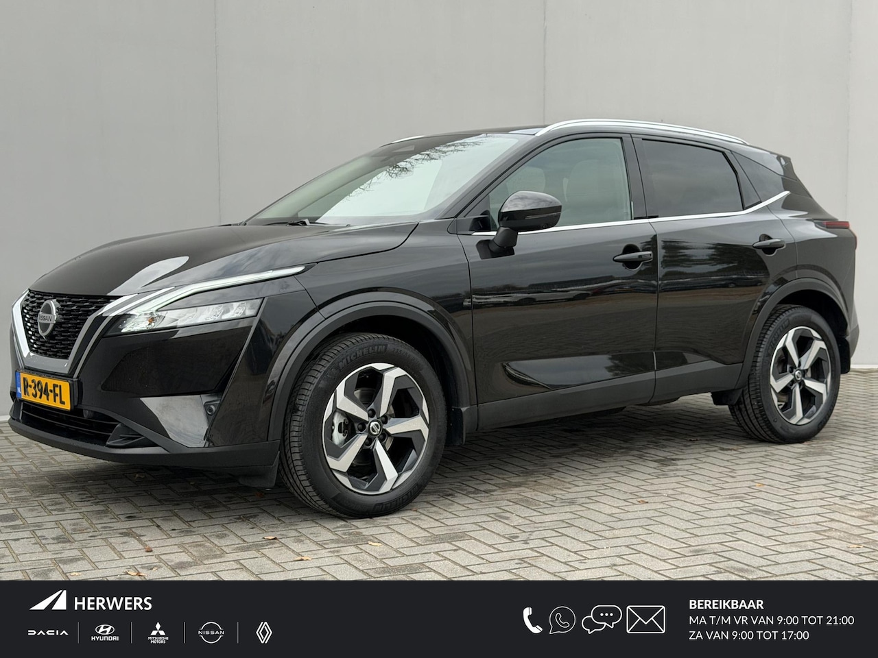 Nissan Qashqai - 1.3 MHEV Xtronic N-Connecta Origineel NL / Apple carplay & Android auto / Panoramadak / El - AutoWereld.nl