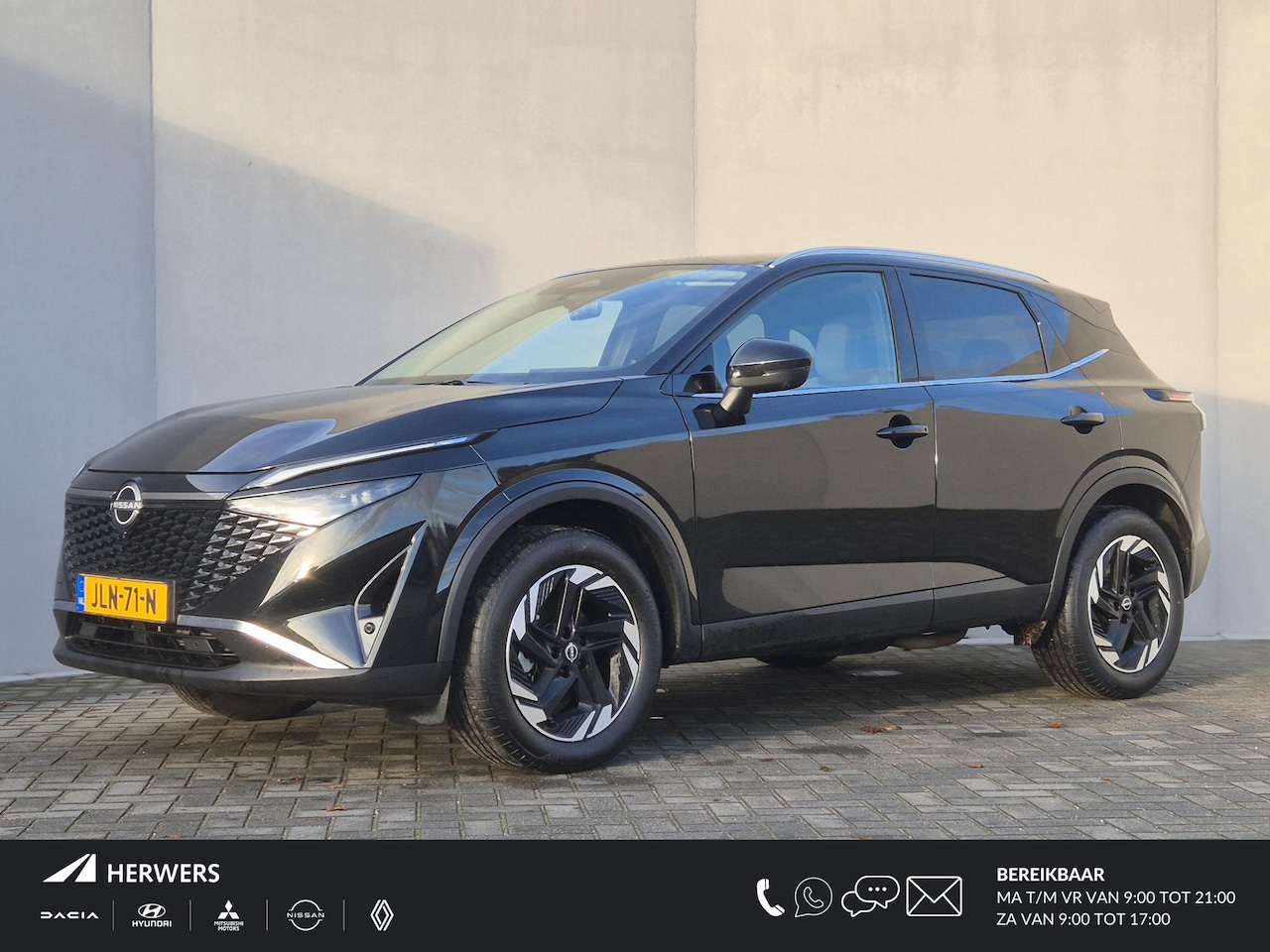 Nissan Qashqai - 1.3 MHEV Xtronic N-Connecta / Facelift / Fabrieksgarantie tot 07-2028 / Dealer onderhouden - AutoWereld.nl