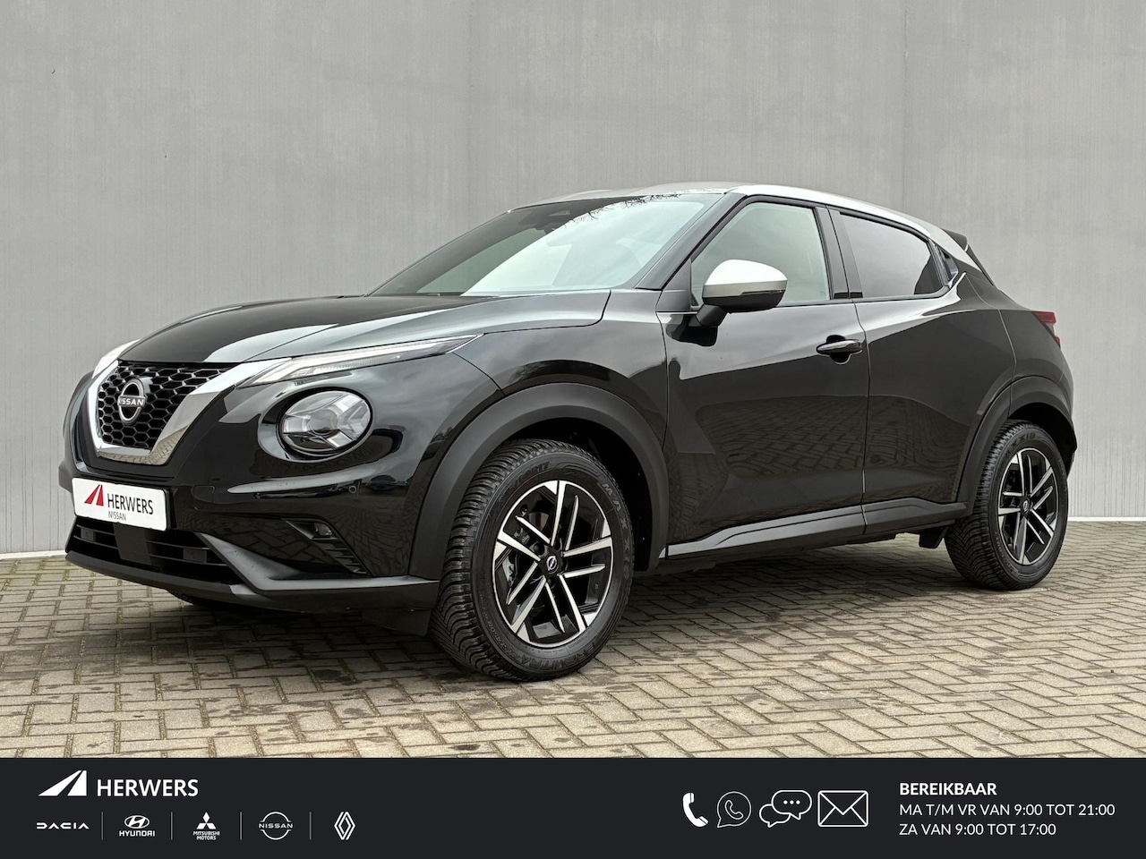Nissan Juke - 1.0 DIG-T N-Connecta Automaat / Fabrieksgarantie t/m 10-04-2028 / Cold Pack / Trekgewicht - AutoWereld.nl
