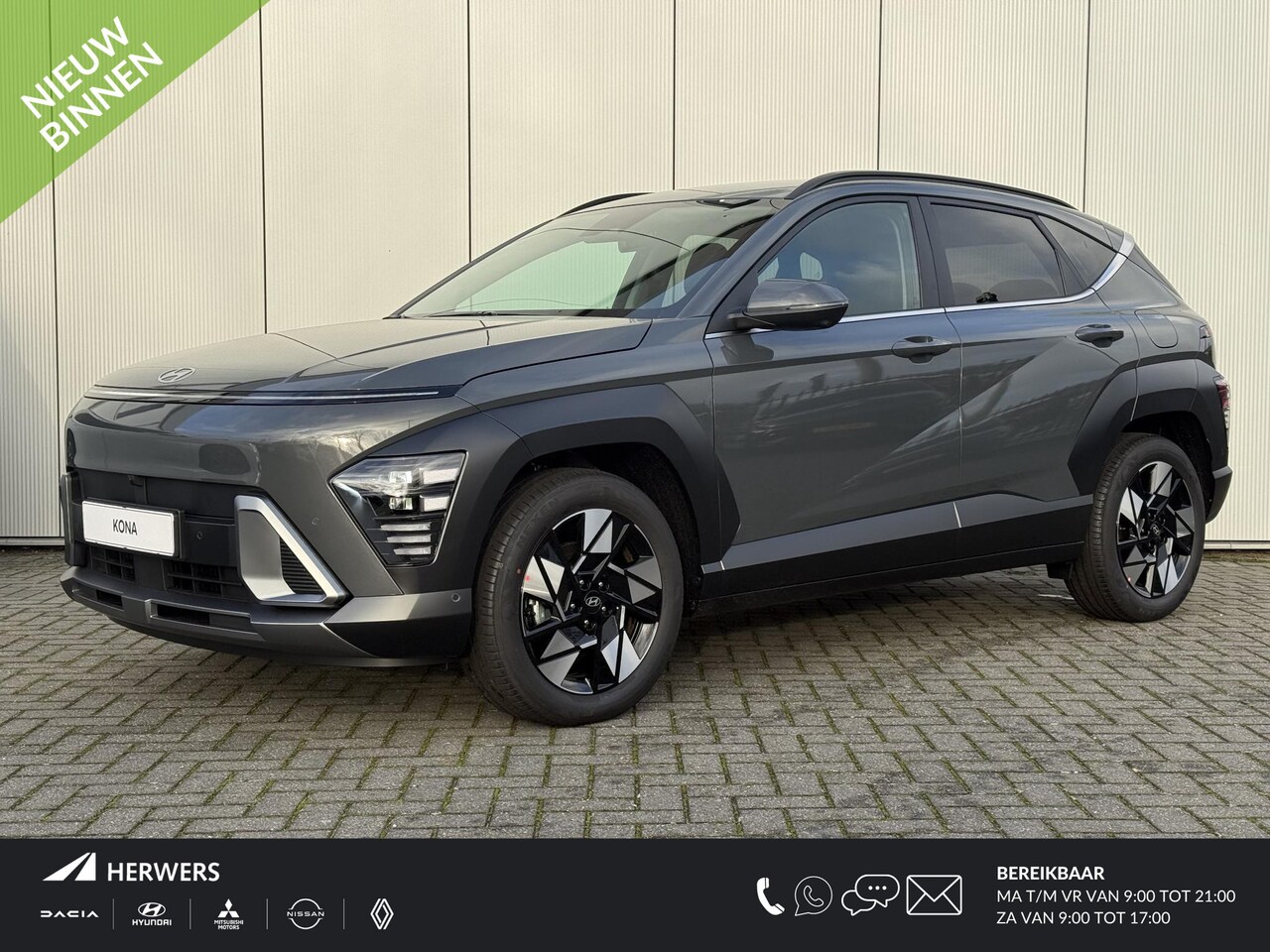 Hyundai Kona - 1.6 GDI HEV Premium / Modeljaar 2026 / 3000 Korting / Stoelverkoeling / Stuurverwarming / - AutoWereld.nl