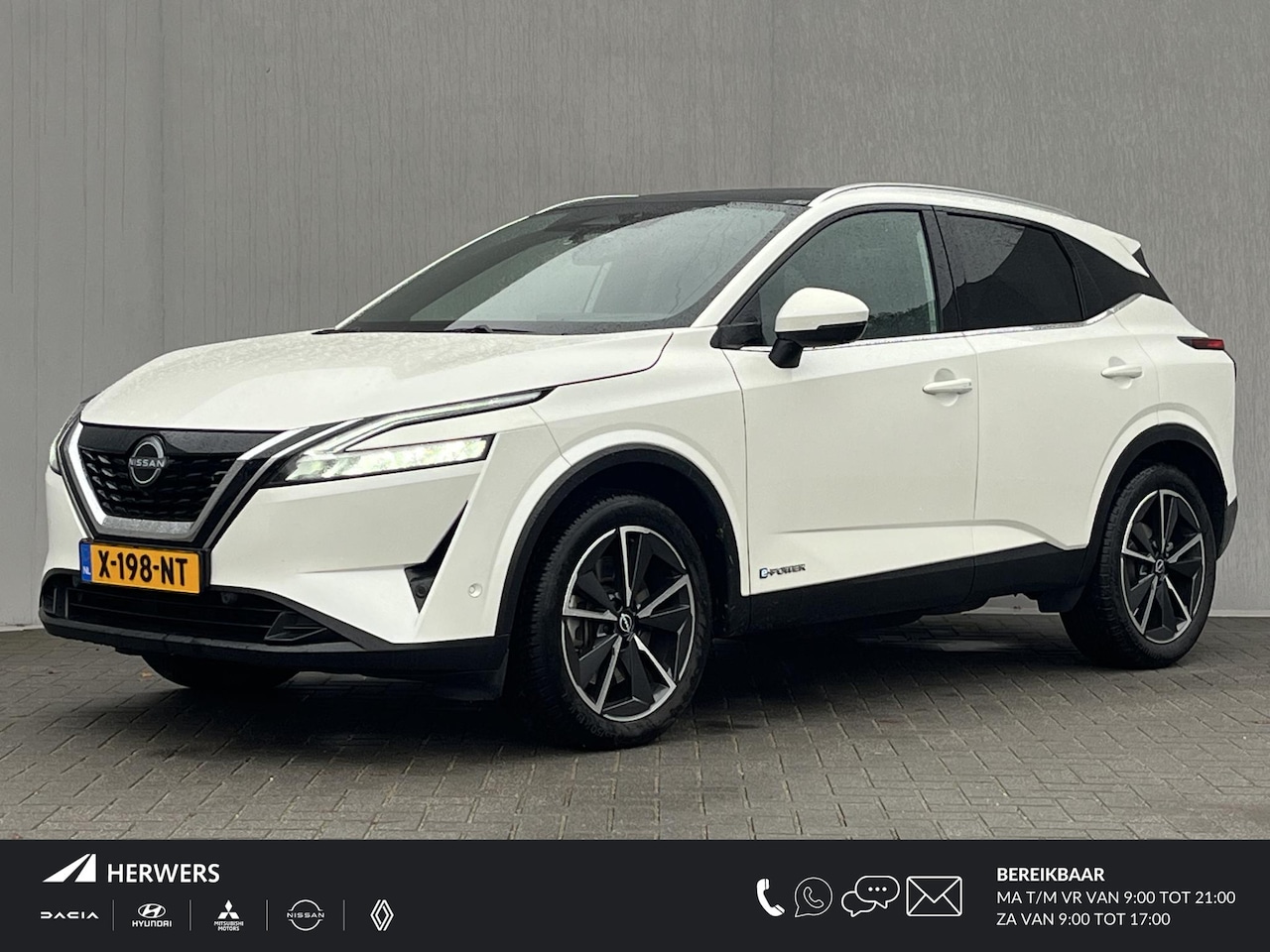 Nissan Qashqai - 1.5 e-Power Tekna / Panoramadak / 360° Camera / HUD / Apple Carplay & Android Auto / Keyle - AutoWereld.nl