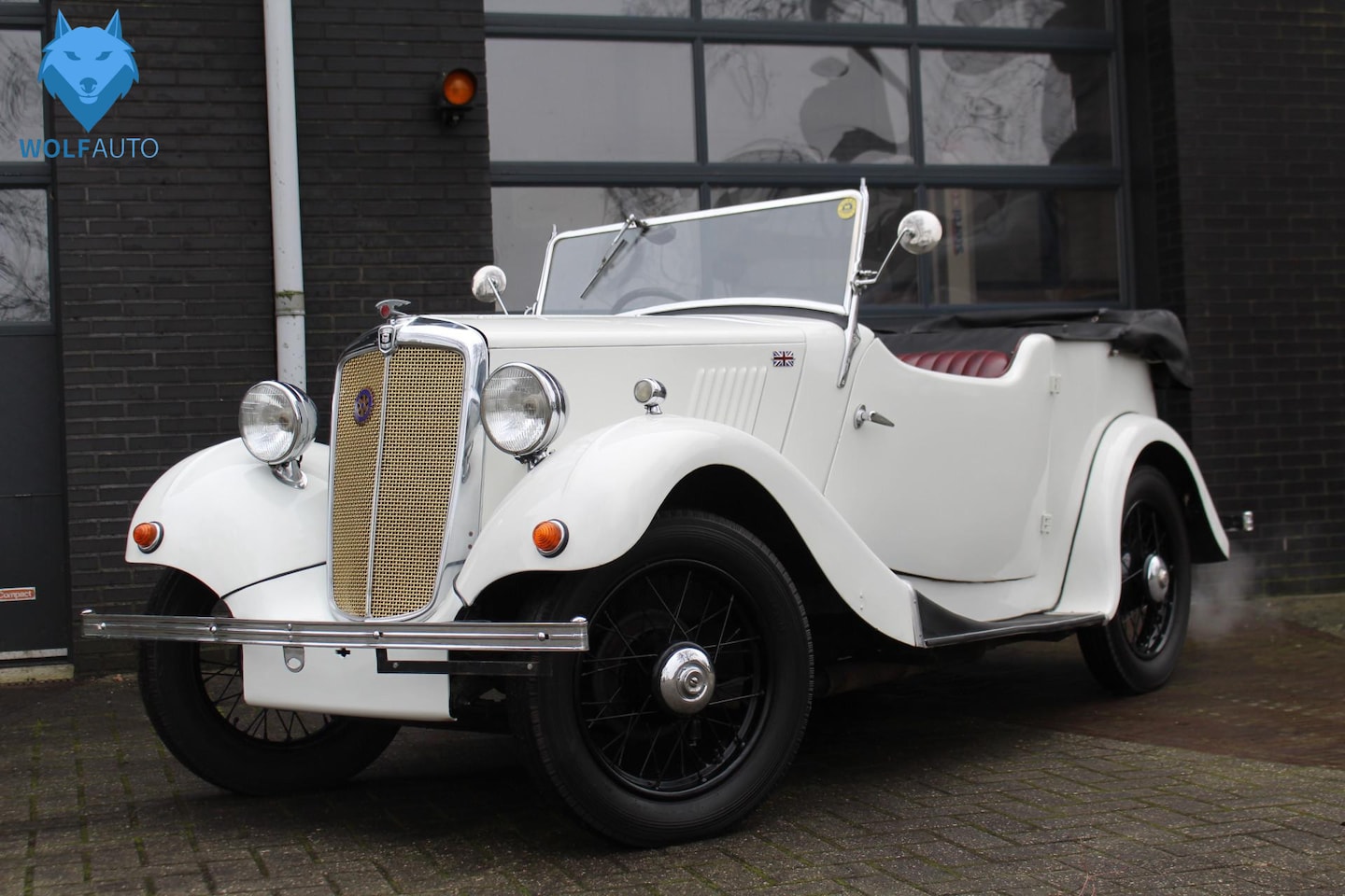 Morris Minor - Eight Tourer Convertible ZEER ZELDZAAM, UNIEK! Series 1 Cabrio - AutoWereld.nl
