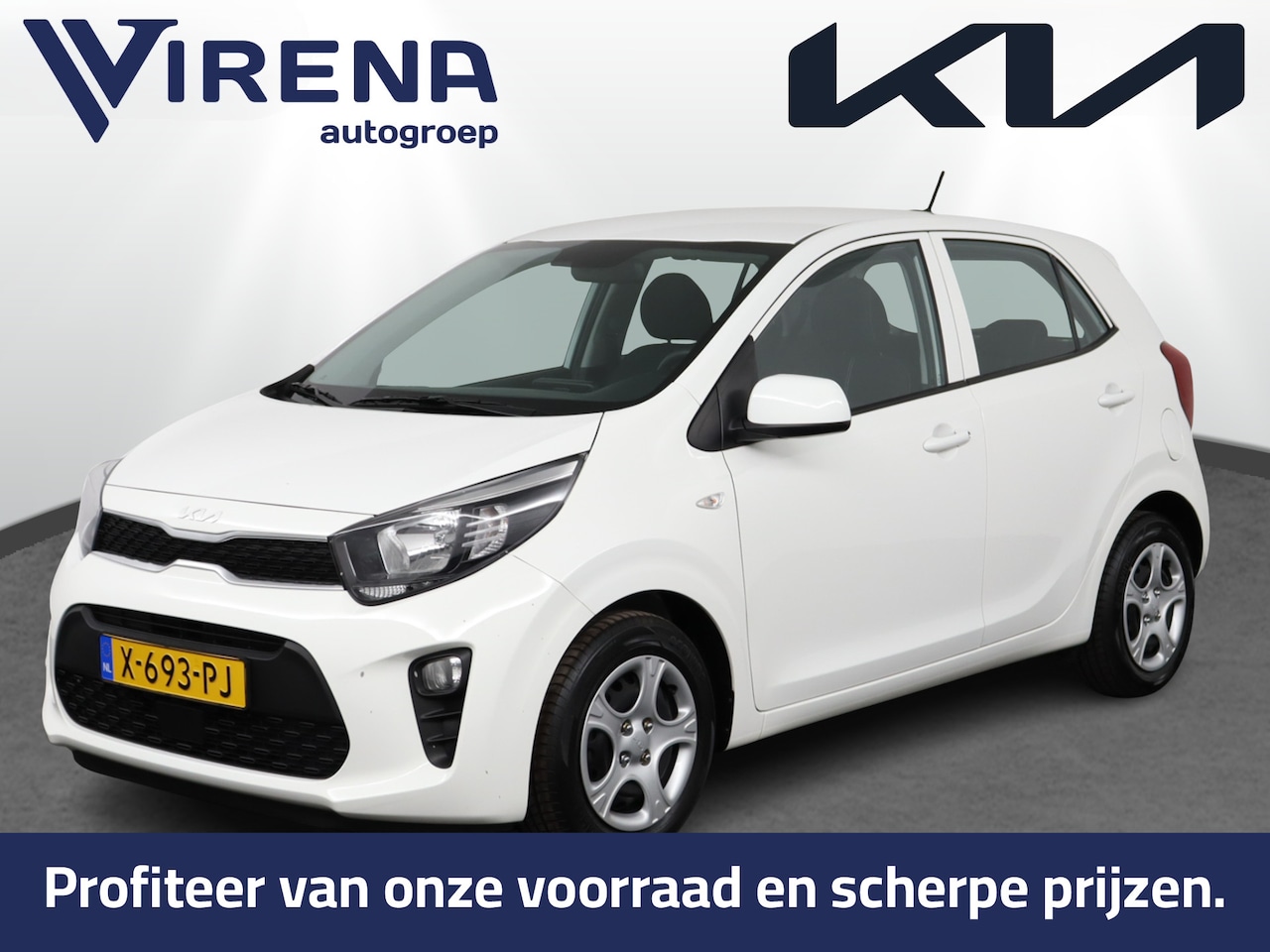 Kia Picanto - 1.0 DPi ComfortLine Airco - Cruise Control - Fabrieksgarantie tot 02-2031 - AutoWereld.nl