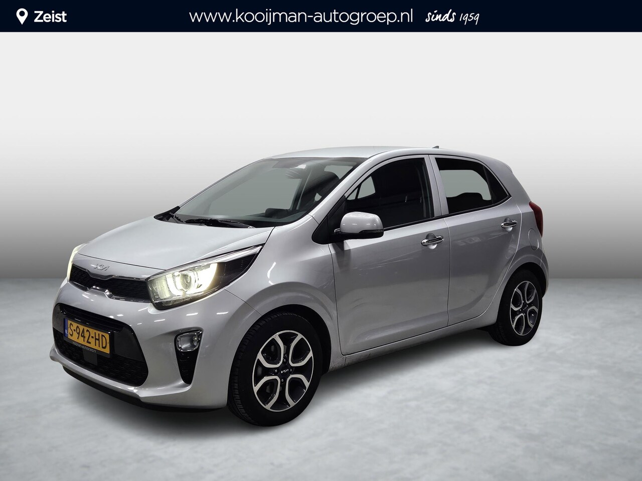Kia Picanto - 1.0 DPi DynamicPlusLine | Cruise control | Full map navigatie | Parkeersensoren achter | A - AutoWereld.nl