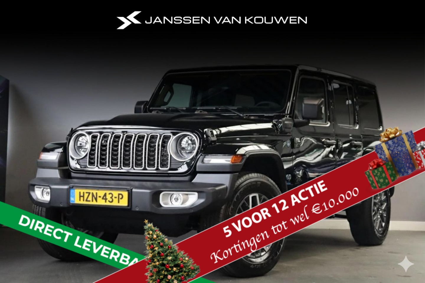 Jeep Wrangler Unlimited - 4xe 380 Sahara / Voorraad Voordeel - AutoWereld.nl