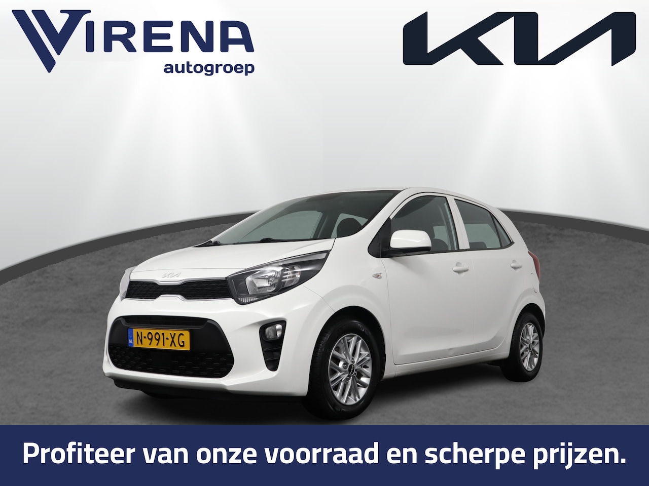 Kia Picanto - 1.0 DPi DynamicLine - Achteruitrij Camera - Cruise Controle -  Apple Carplay/Android Auto - AutoWereld.nl