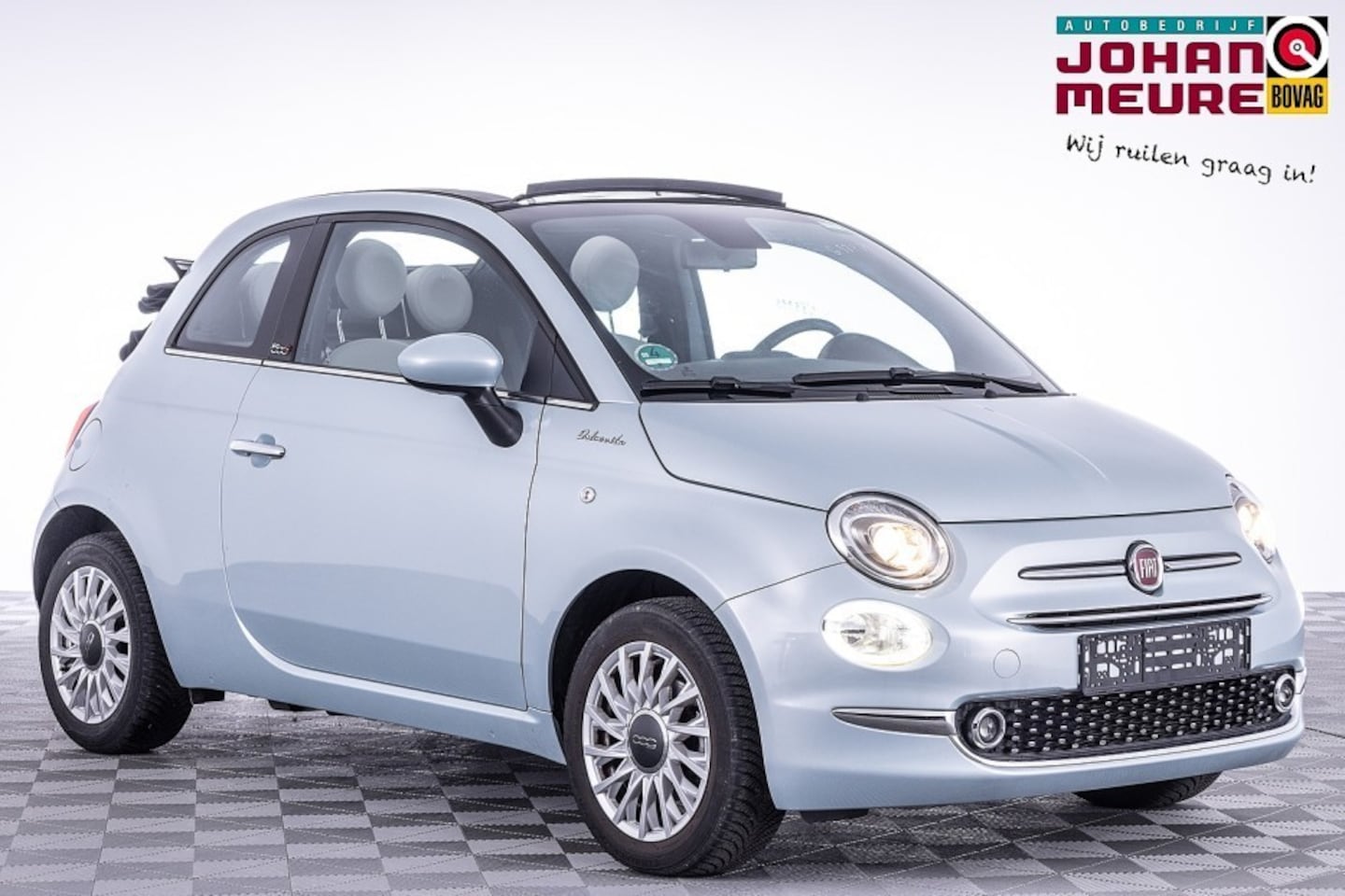 Fiat 500 C - 1.0 Hybrid Dolcevita | Half LEDER | AIRCO | VELGEN | CARPLAY - AutoWereld.nl