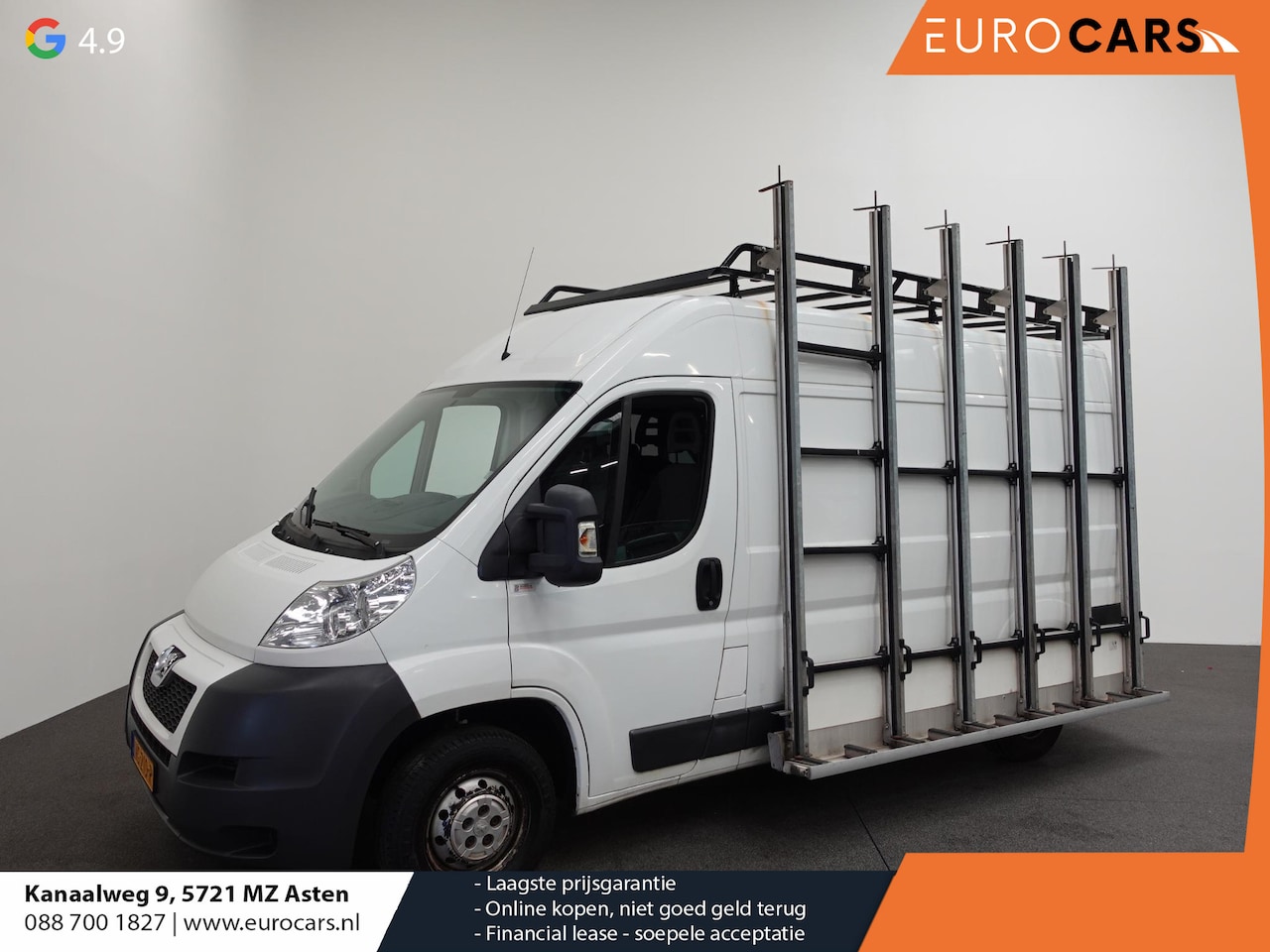 Peugeot Boxer - 335 2.2 HDI L2H2 Airco Camera Glasresteel 3 persoons Trekhaak - AutoWereld.nl