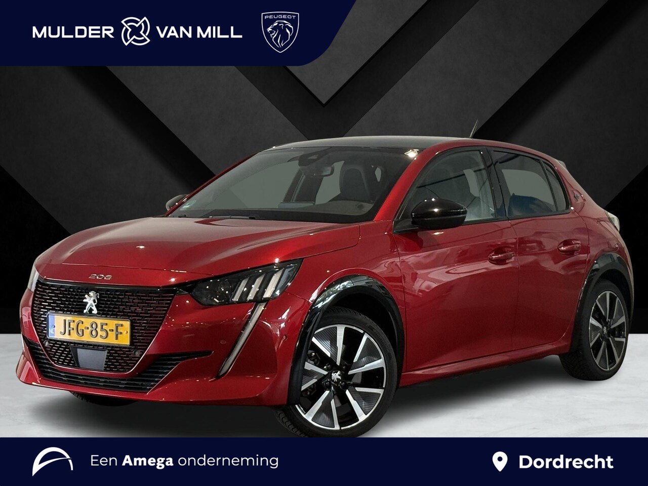 Peugeot e-208 - GT Pack EV 3-FASEN 50kWh 136pk | TWO-TONE BLACK DIAMOND | ALCANTARA | STOELVERW. | ADAPTIV - AutoWereld.nl