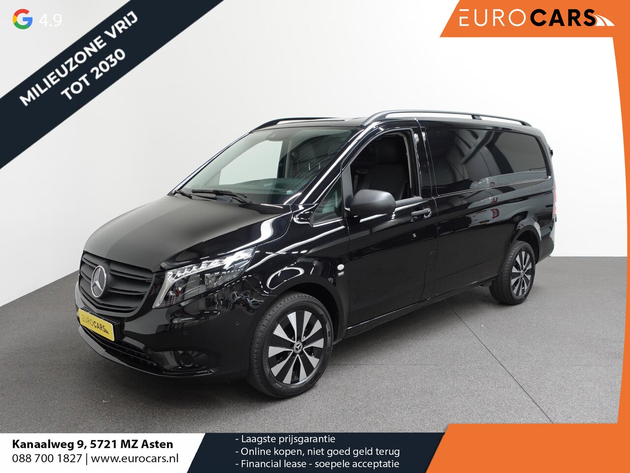 Mercedes-Benz Vito - 119 CDI Lang Automaat Airco Bluetooth Camera Trekhaak - AutoWereld.nl