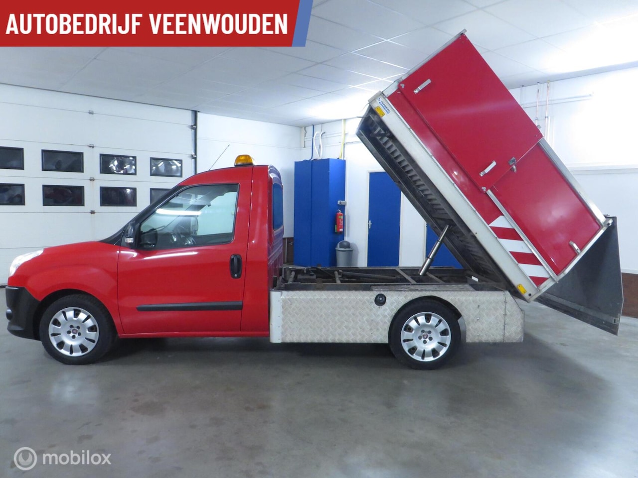 Fiat Doblò Cargo - 1.3 MultiJet Maxi Kipper - AutoWereld.nl
